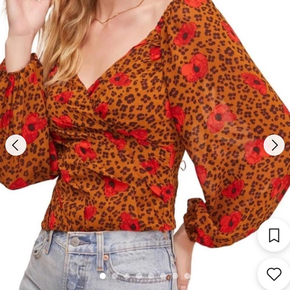 ASTR THE LABEL BLOUSE SIZE M / GREAT COND.